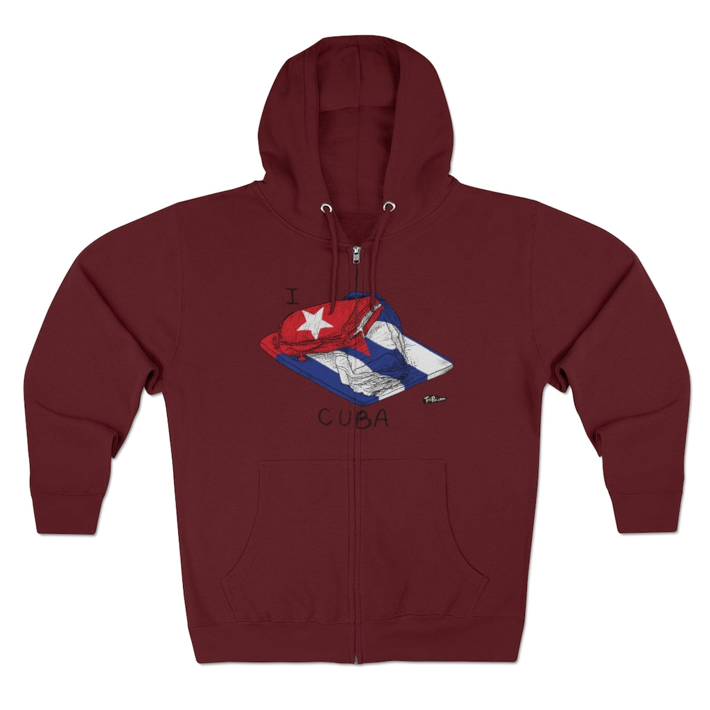I Cubano CUBA Full Zip Hoodie