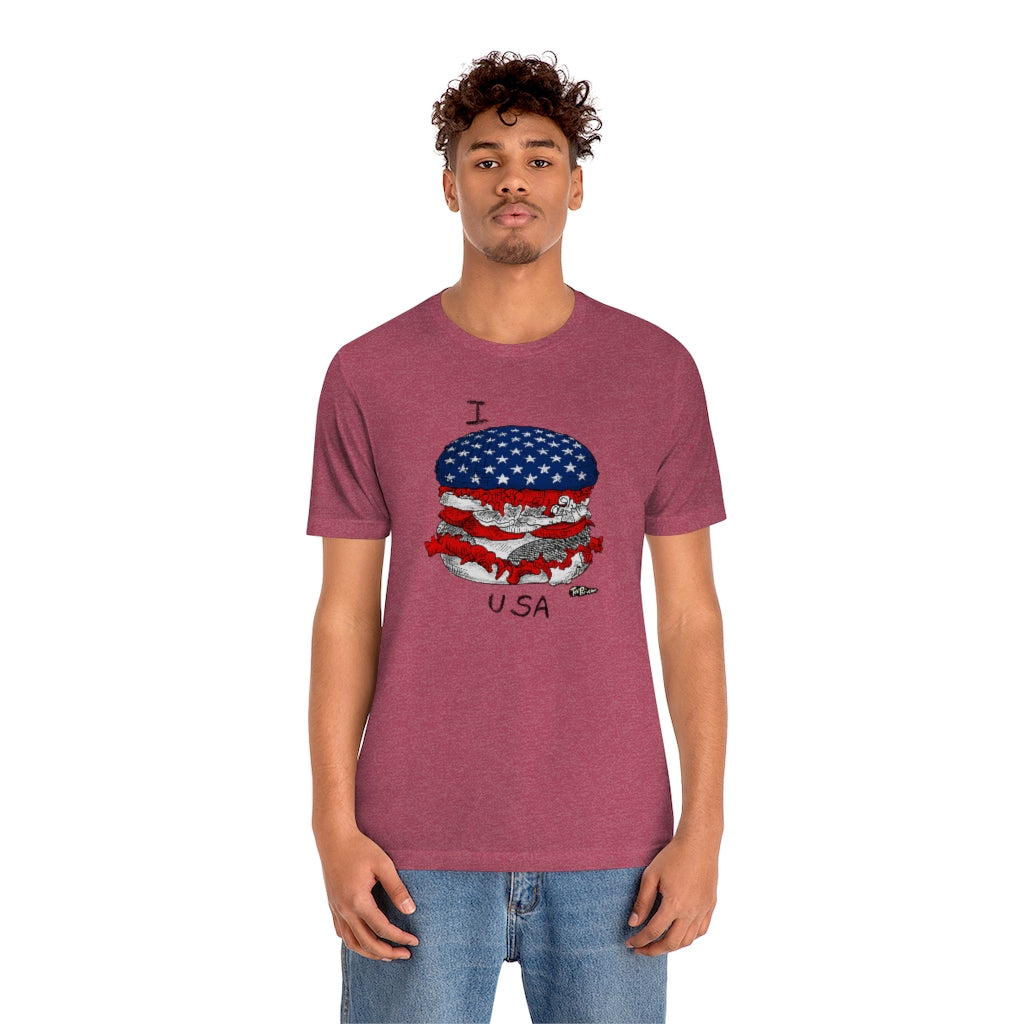 I Hamburger USA Unisex T-Shirt