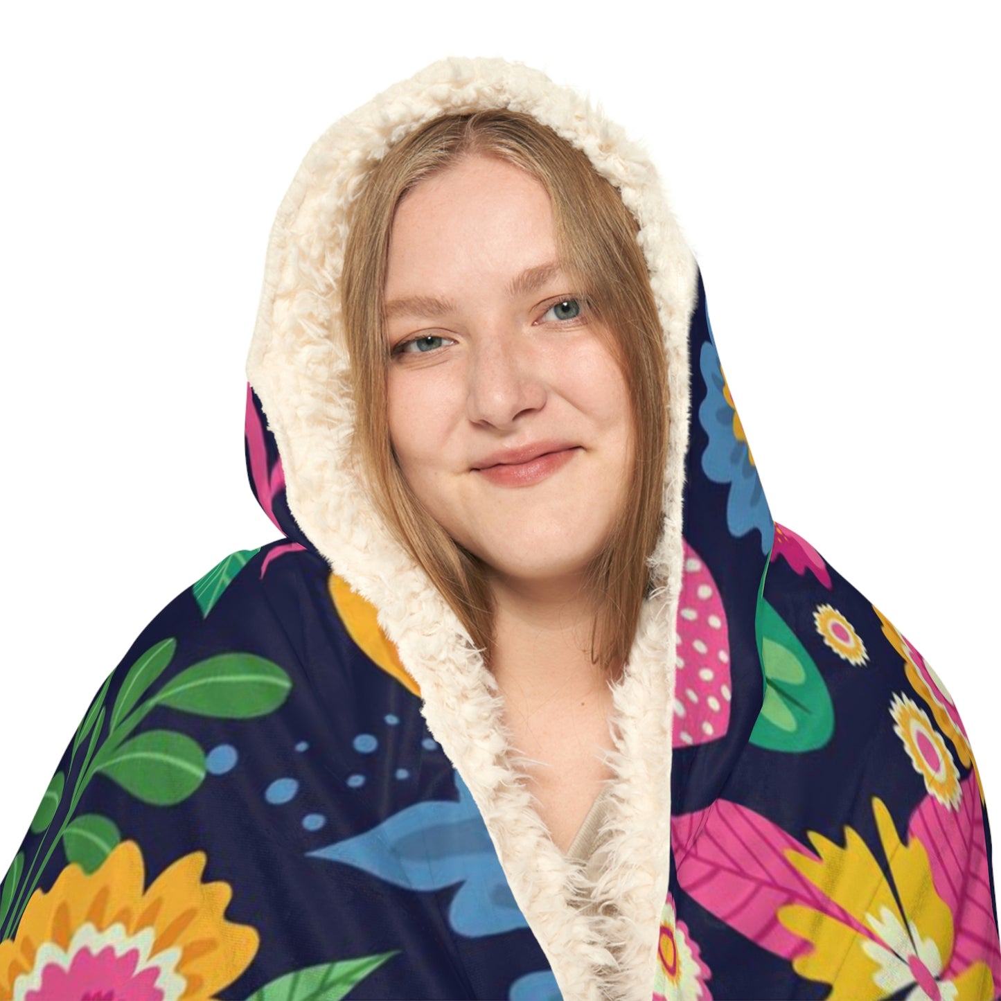 Summer Flowers Snuggle Blanket