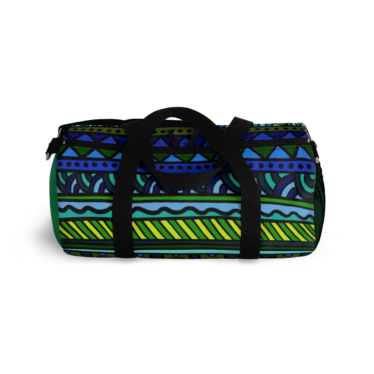 WHORL- GREEN Duffel Bag