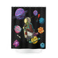 Space Walk Polyester Shower Curtain