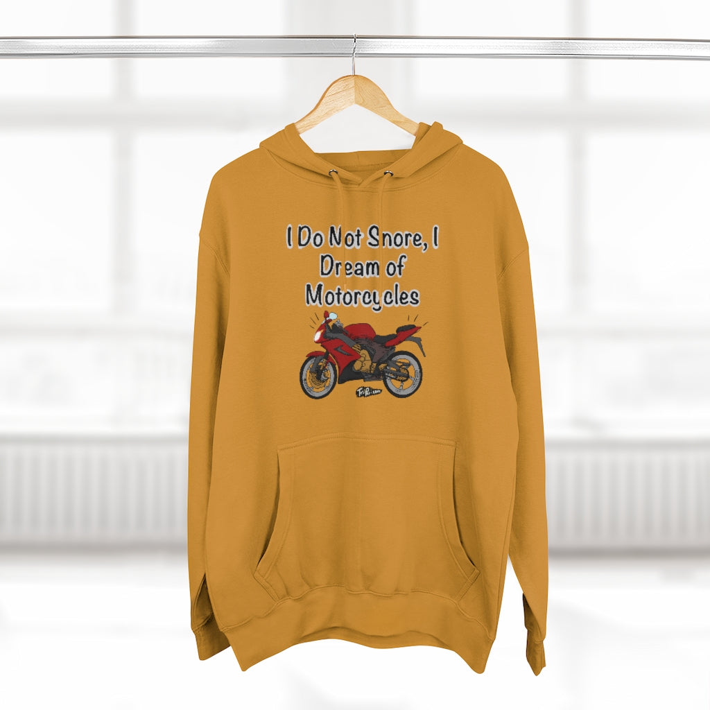 Dream of Red Motorcycles Hoodie