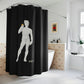 David Polyester Shower Curtain