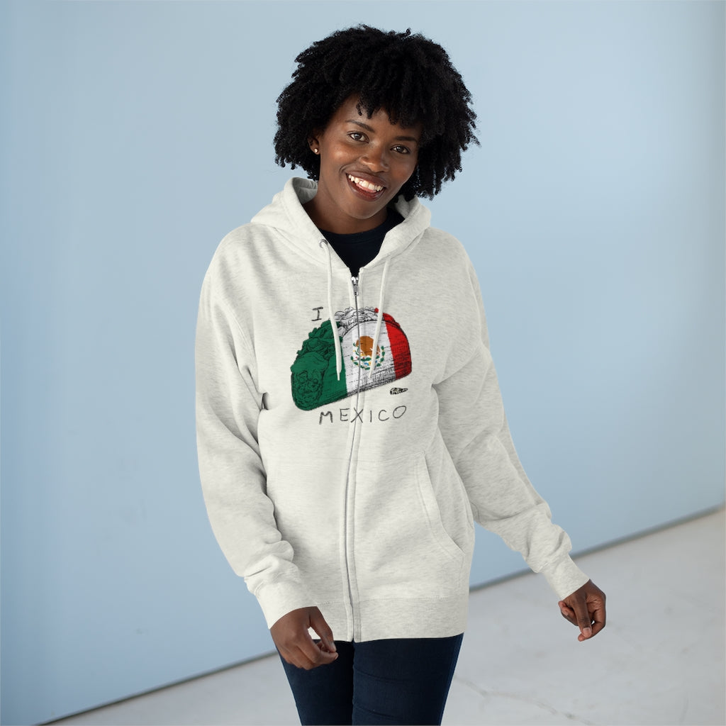 I Taco MEXICO Full Zip Hoodie