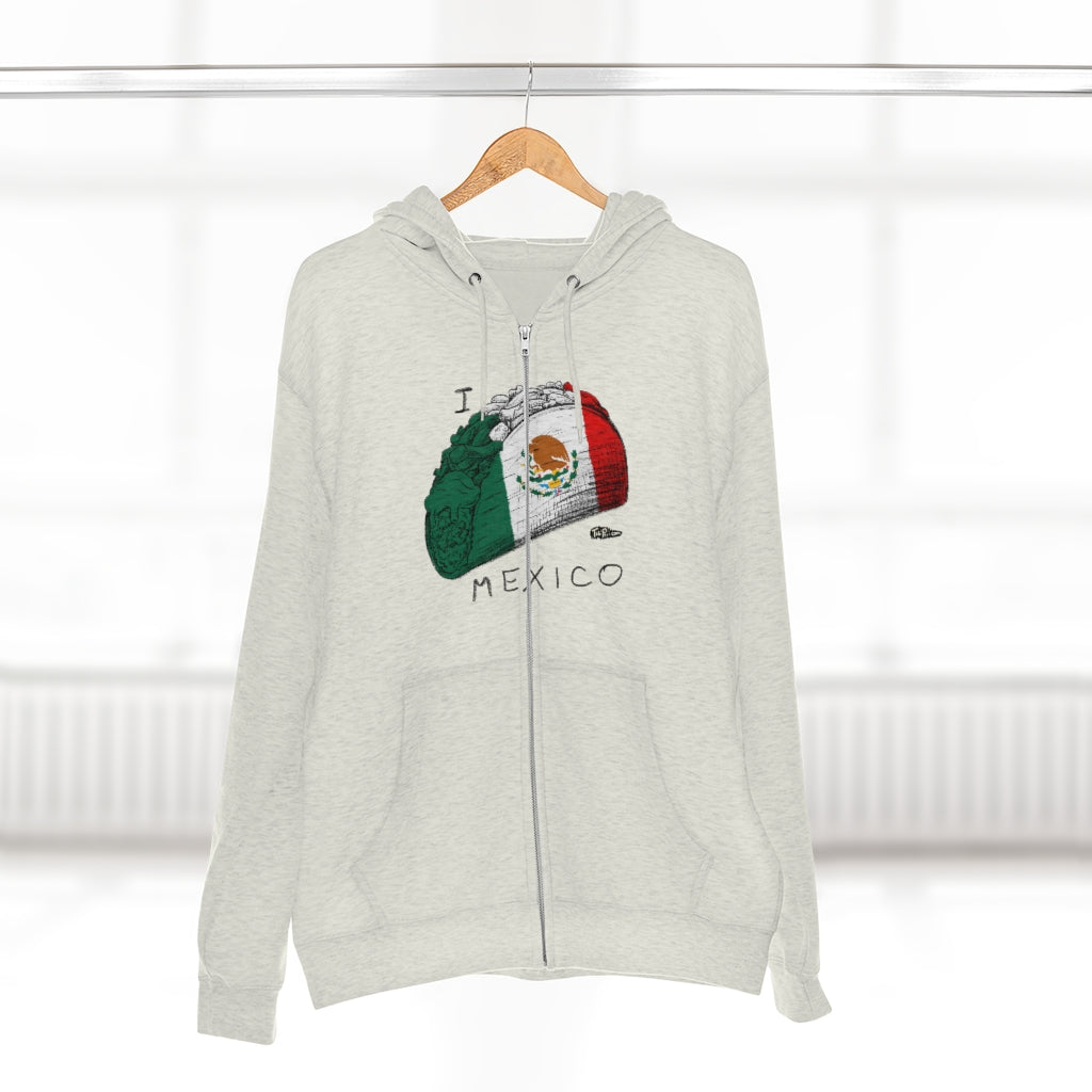 I Taco MEXICO Full Zip Hoodie