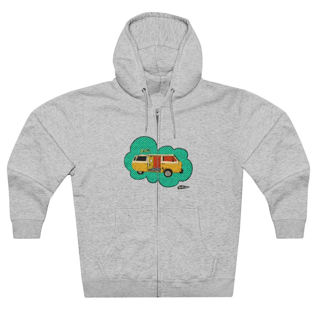 Photo Bus Full Zip Hoodie