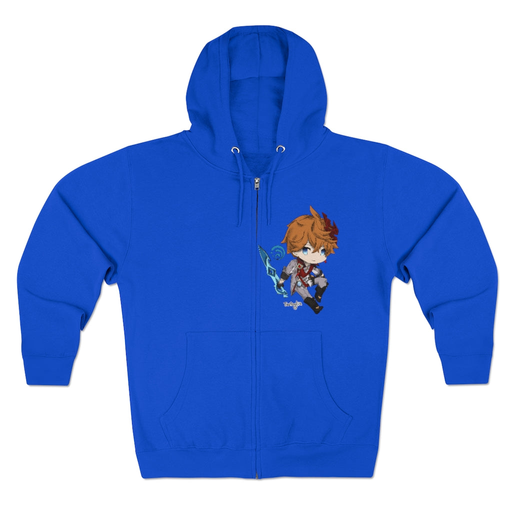 TARTAGLIA Genshin Impact Full Zip Hoodie