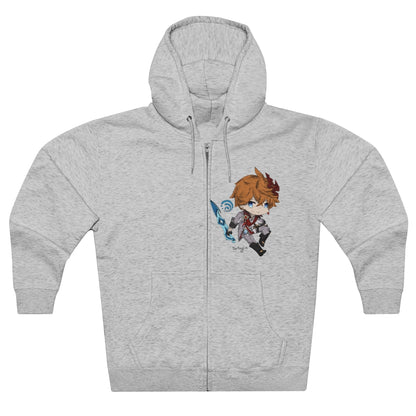 TARTAGLIA Genshin Impact Full Zip Hoodie