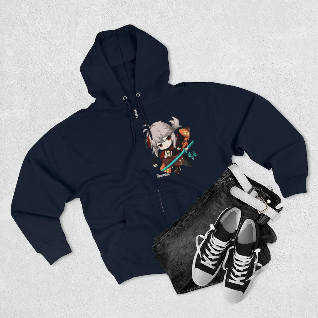 KAZUHA Genshin Impact Full Zip Hoodie