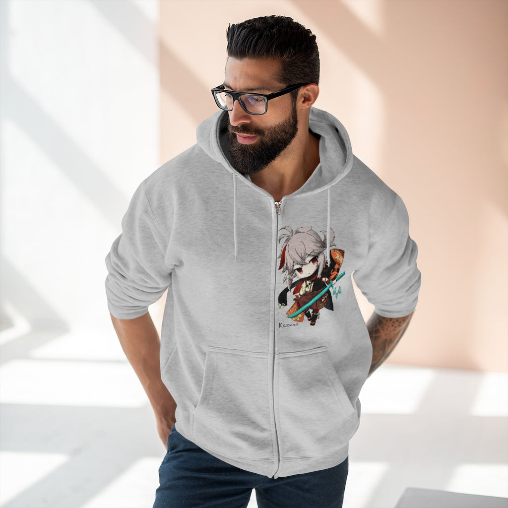 KAZUHA Genshin Impact Full Zip Hoodie