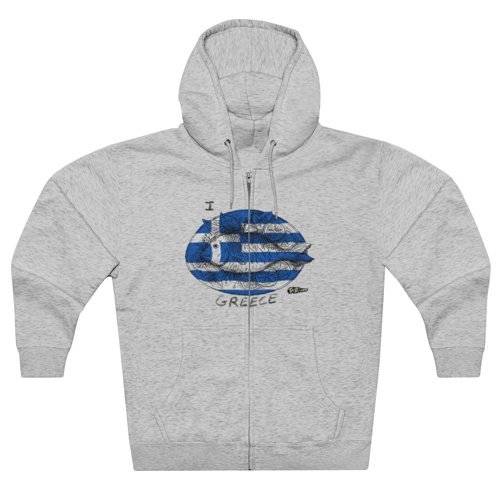 I Lavraki GREECE Full Zip Hoodie