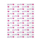 XOXO Velveteen Minky Blanket (Two-sided print)