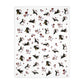 Dachshund Love Velveteen Minky Blanket (Two-sided print)