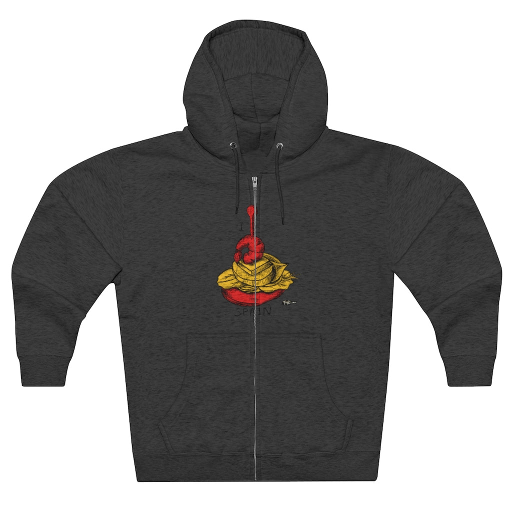 I Tapas SPAIN Full Zip Hoodie