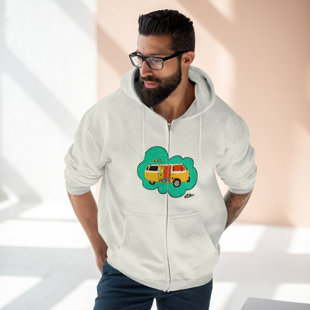 Photo Bus Full Zip Hoodie