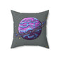 Blue-Purple Square Pillow
