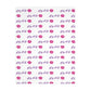 XOXO Velveteen Minky Blanket (Two-sided print)