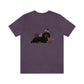 Full Of Love Dachshund 2 Unisex Jersey Short Sleeve Tee