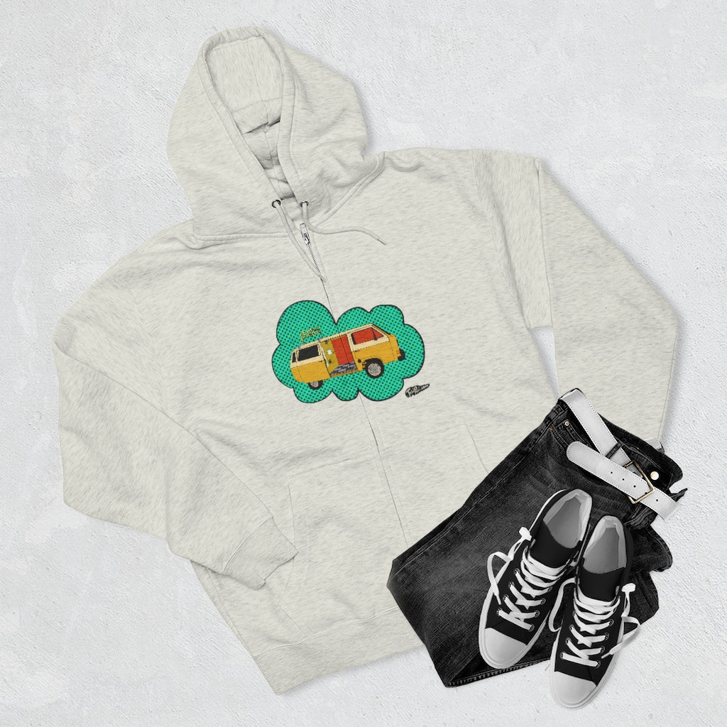 Photo Bus Full Zip Hoodie