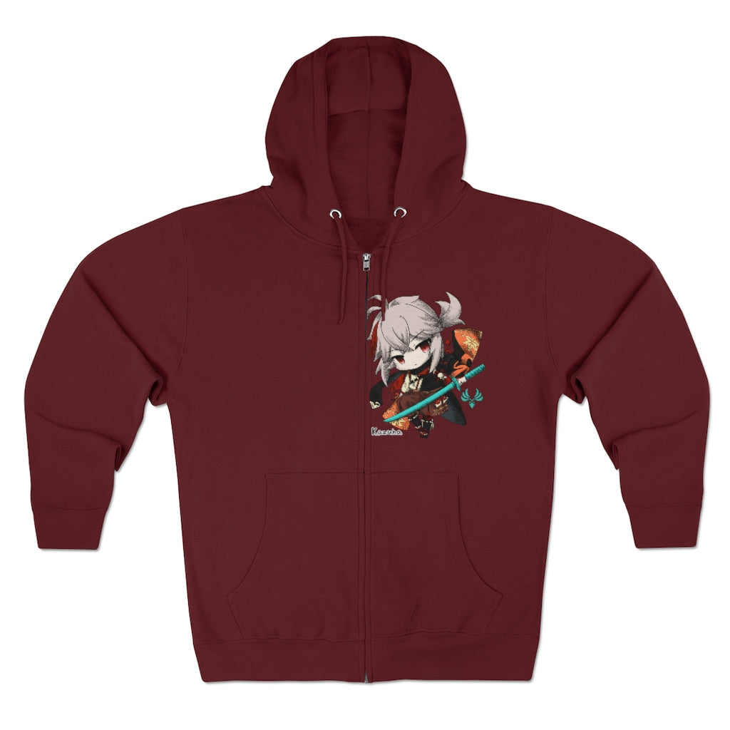 KAZUHA Genshin Impact Full Zip Hoodie