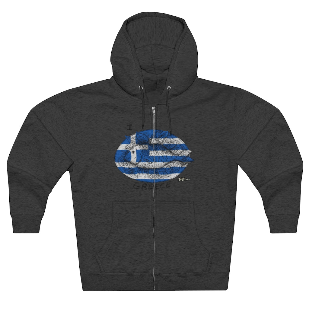 I Lavraki GREECE Full Zip Hoodie