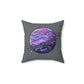 Blue-Purple Square Pillow