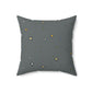 Green Planet Square Pillow