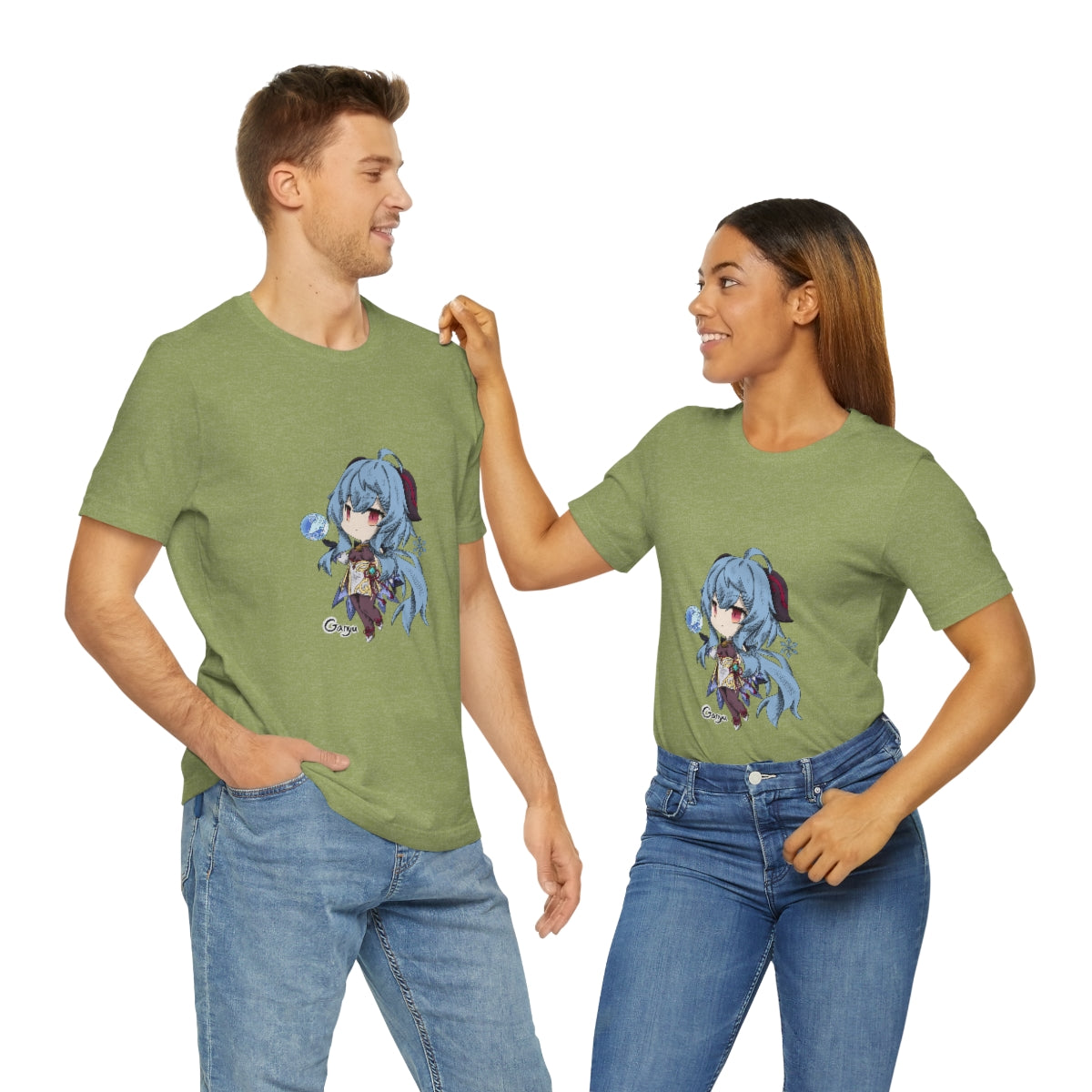 GANYU Genshin Impact Unisex Jersey Short Sleeve Tee