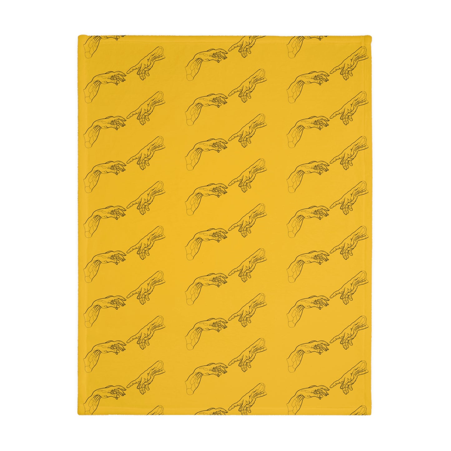 Michelangelo Velveteen Minky Blanket (Two-sided print)