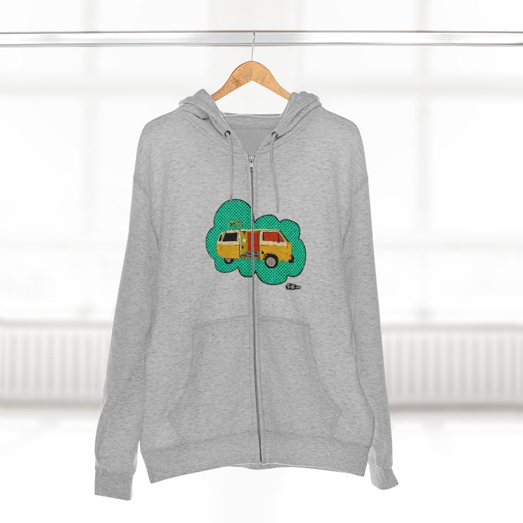Photo Bus Full Zip Hoodie