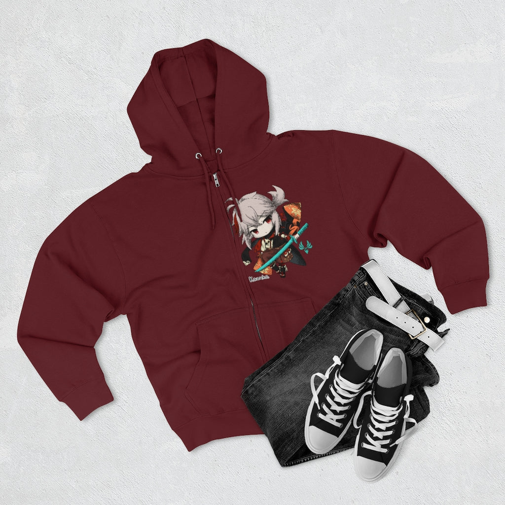 KAZUHA Genshin Impact Full Zip Hoodie