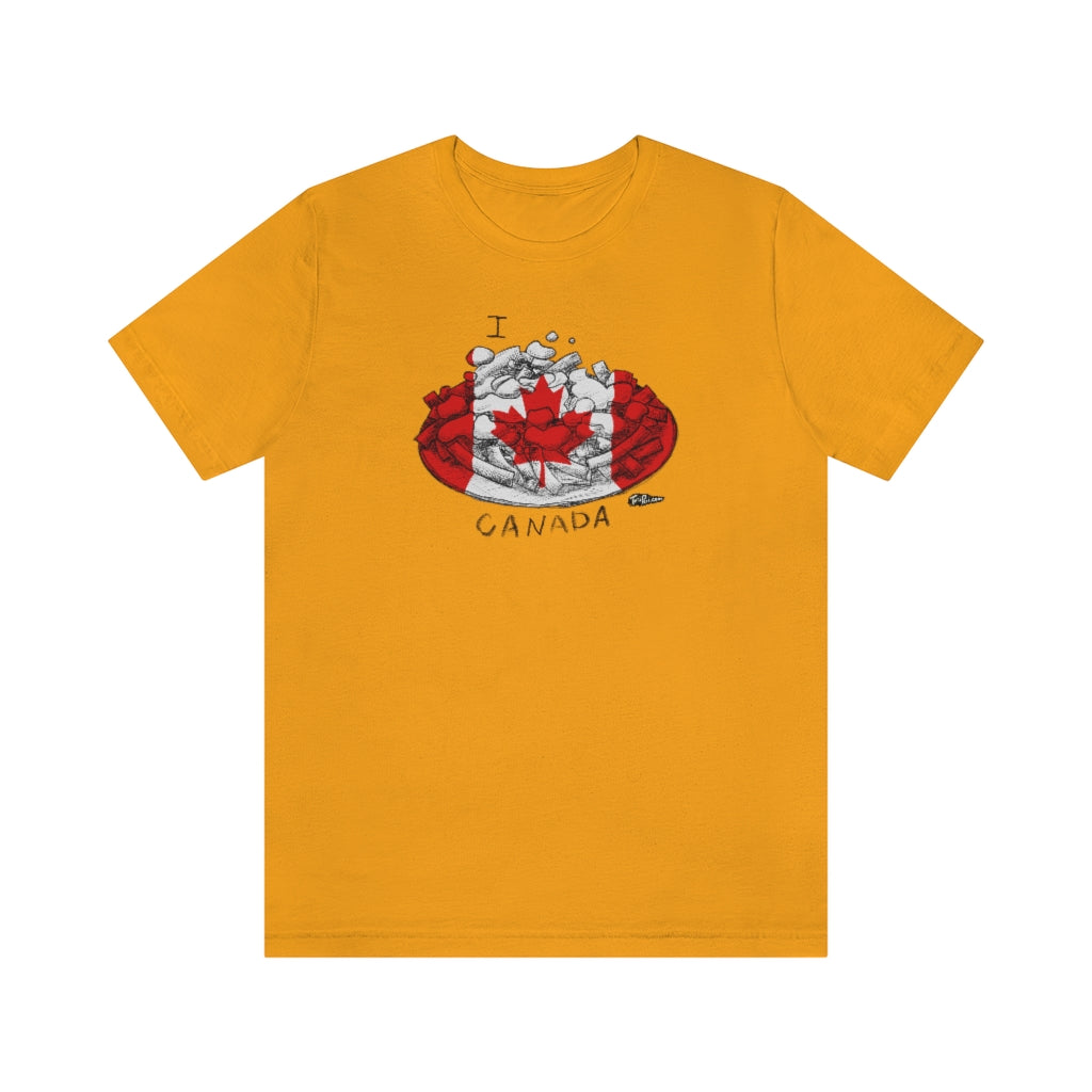 I Poutine CANADA Unisex T-Shirt