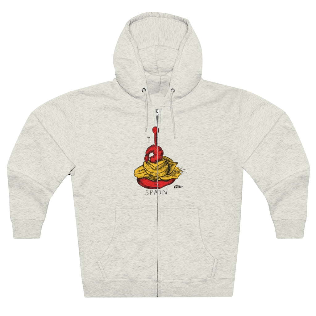 I Tapas SPAIN Full Zip Hoodie