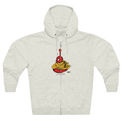 I Tapas SPAIN Full Zip Hoodie