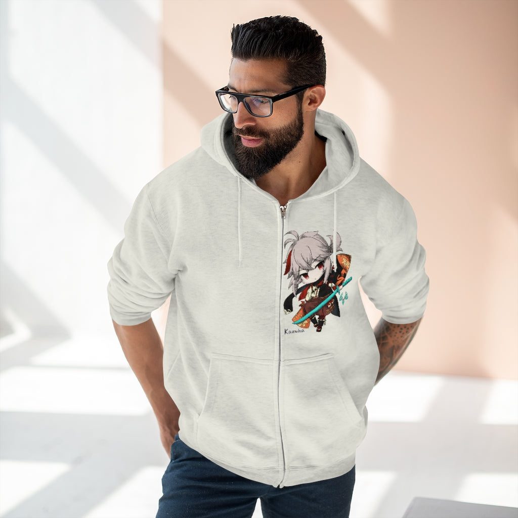 KAZUHA Genshin Impact Full Zip Hoodie