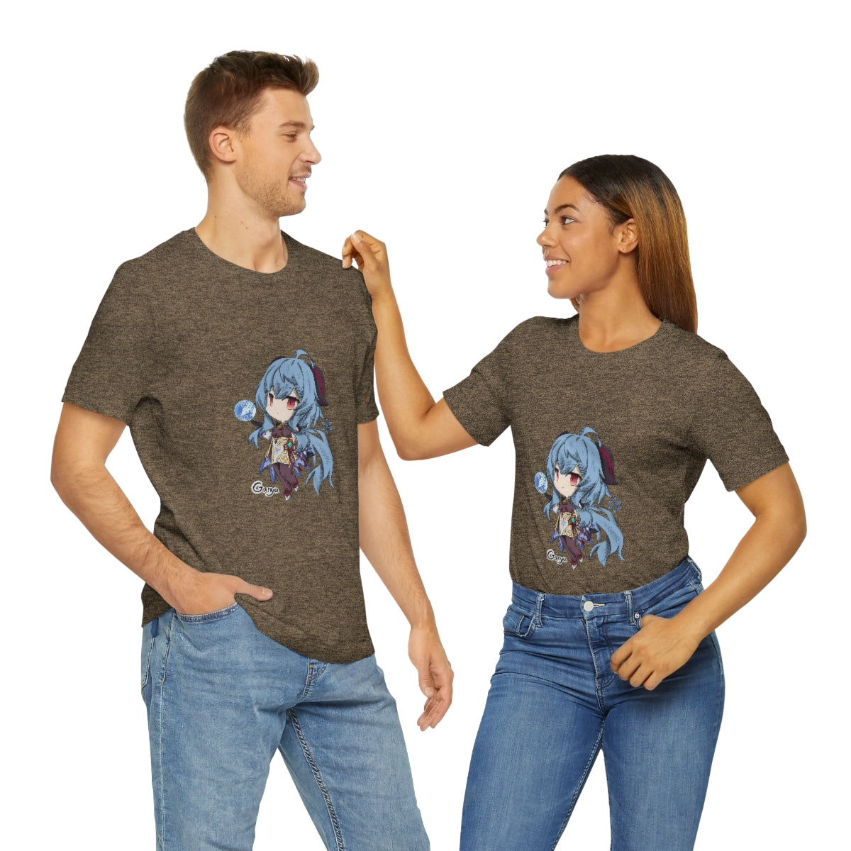 GANYU Genshin Impact Unisex Jersey Short Sleeve Tee