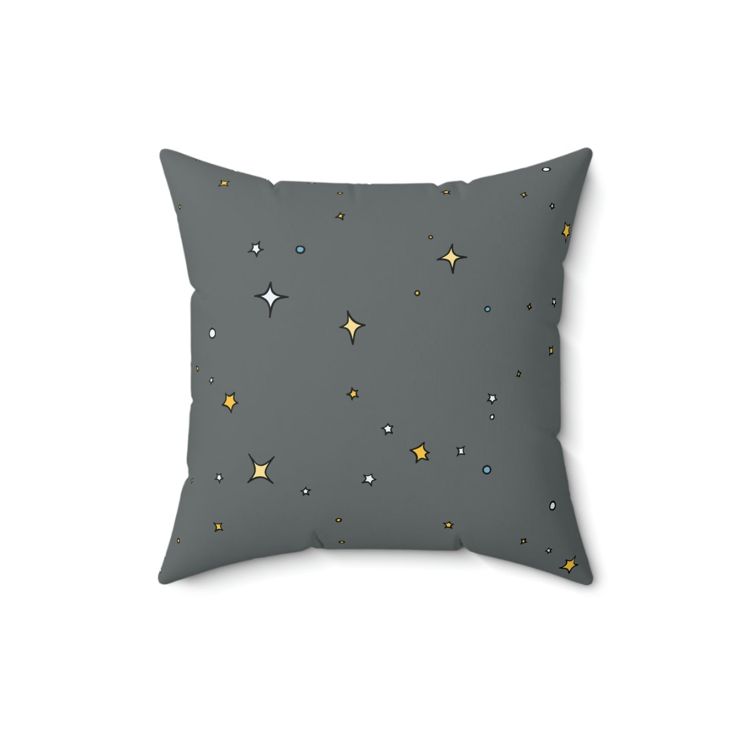 Pink Planet Square Pillow
