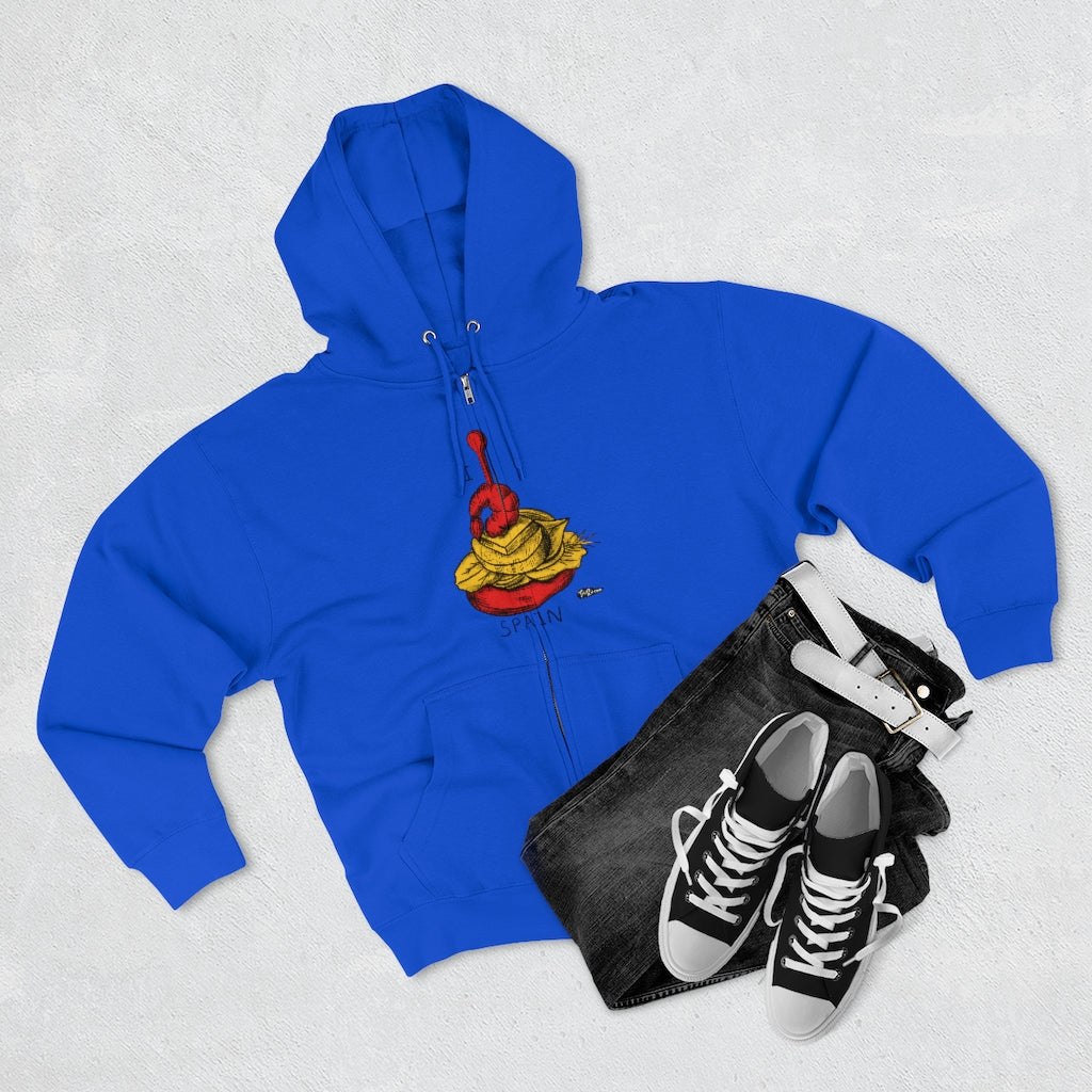 I Tapas SPAIN Full Zip Hoodie