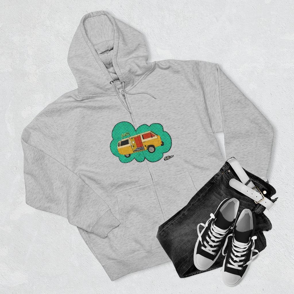 Photo Bus Full Zip Hoodie