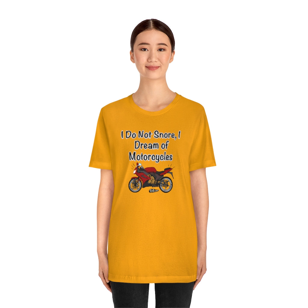 Dream of Red Motorcycles Unisex T-Shirt