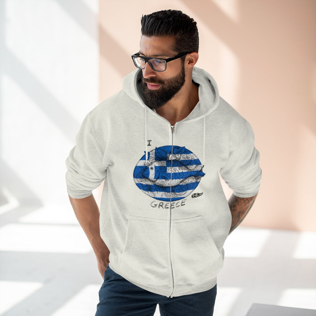 I Lavraki GREECE Full Zip Hoodie