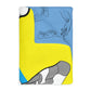 Pop-Art Michelangelo Velveteen Minky Blanket (Two-sided print)