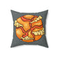 Lava Planet  Square Pillow