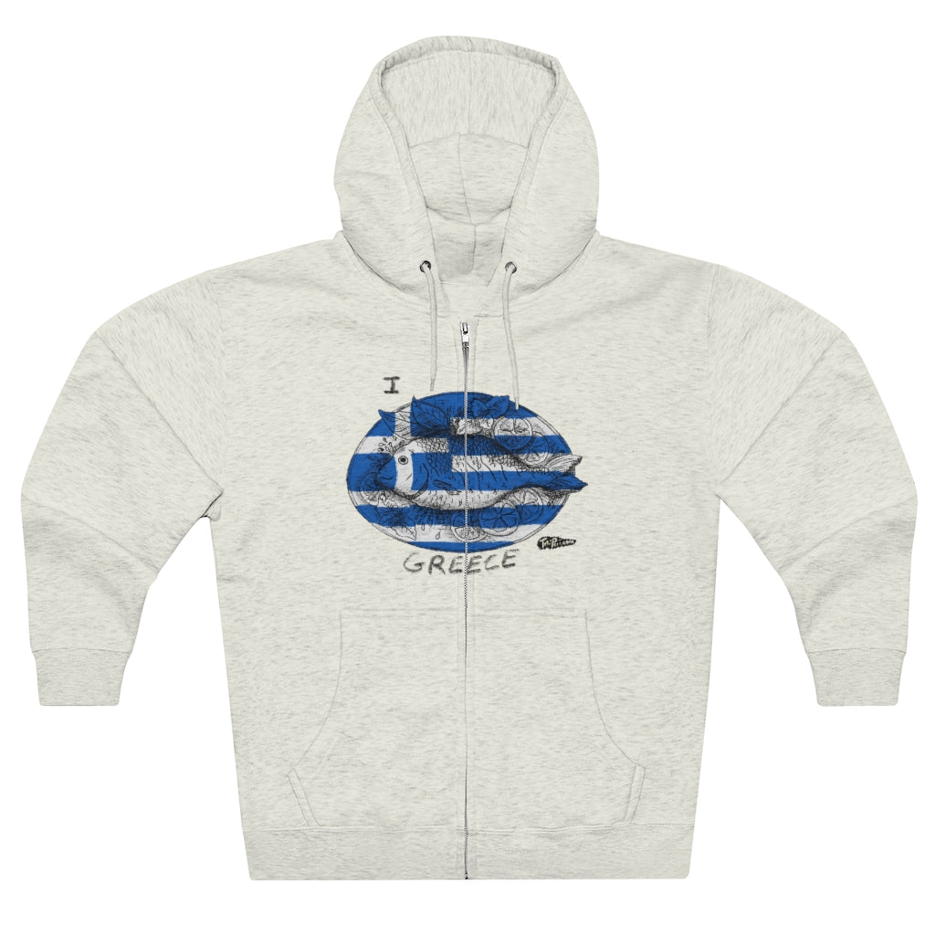 I Lavraki GREECE Full Zip Hoodie