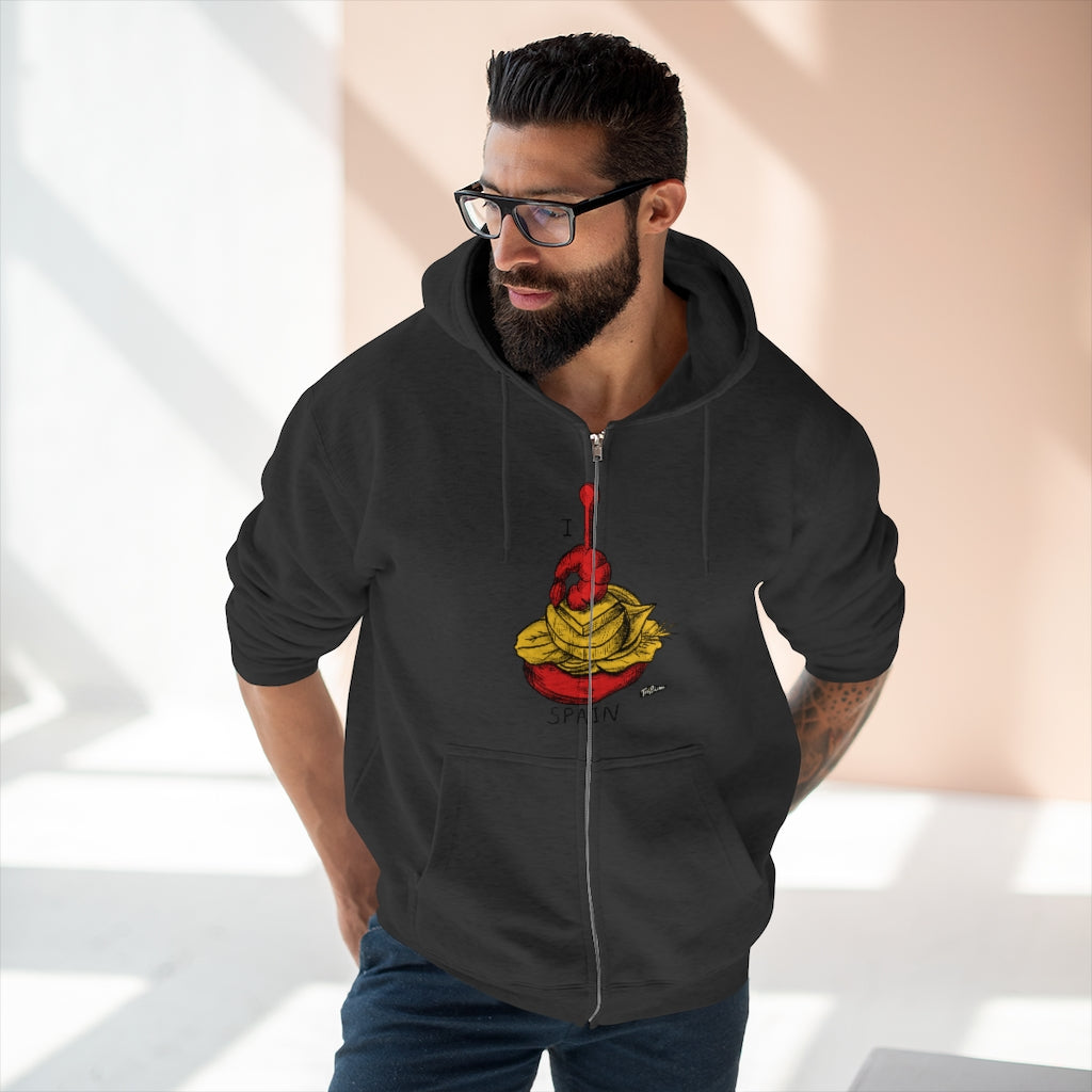 I Tapas SPAIN Full Zip Hoodie