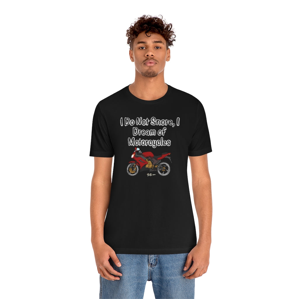 Dream of Red Motorcycles Unisex T-Shirt