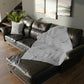 Bird Velveteen Minky Blanket (Two-sided print)
