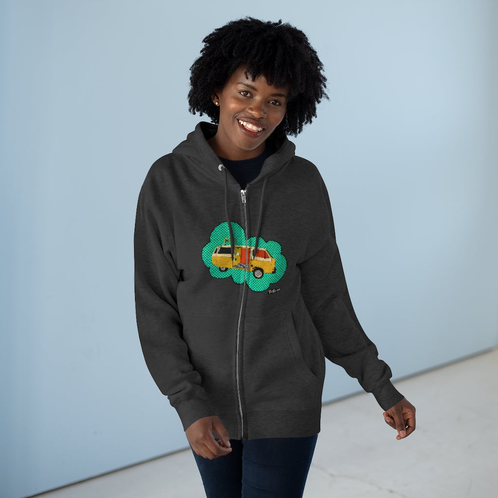 Photo Bus Full Zip Hoodie