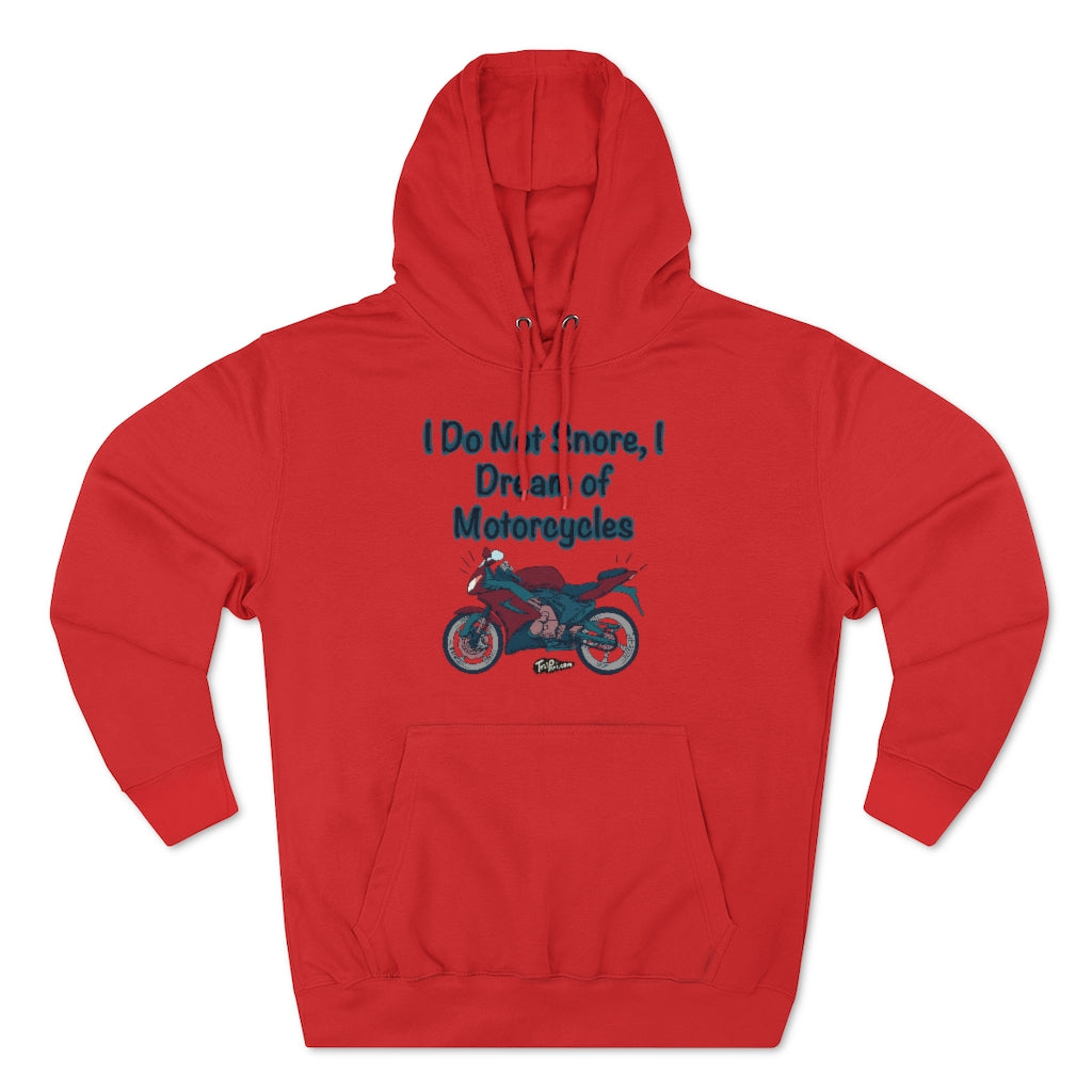 Dream of Blue Motorcycles Hoodie