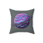 Blue-Purple Square Pillow